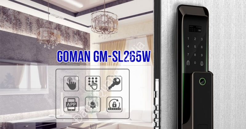 Khóa cửa thông minh cao cấp GOMAN GM-SL265W
