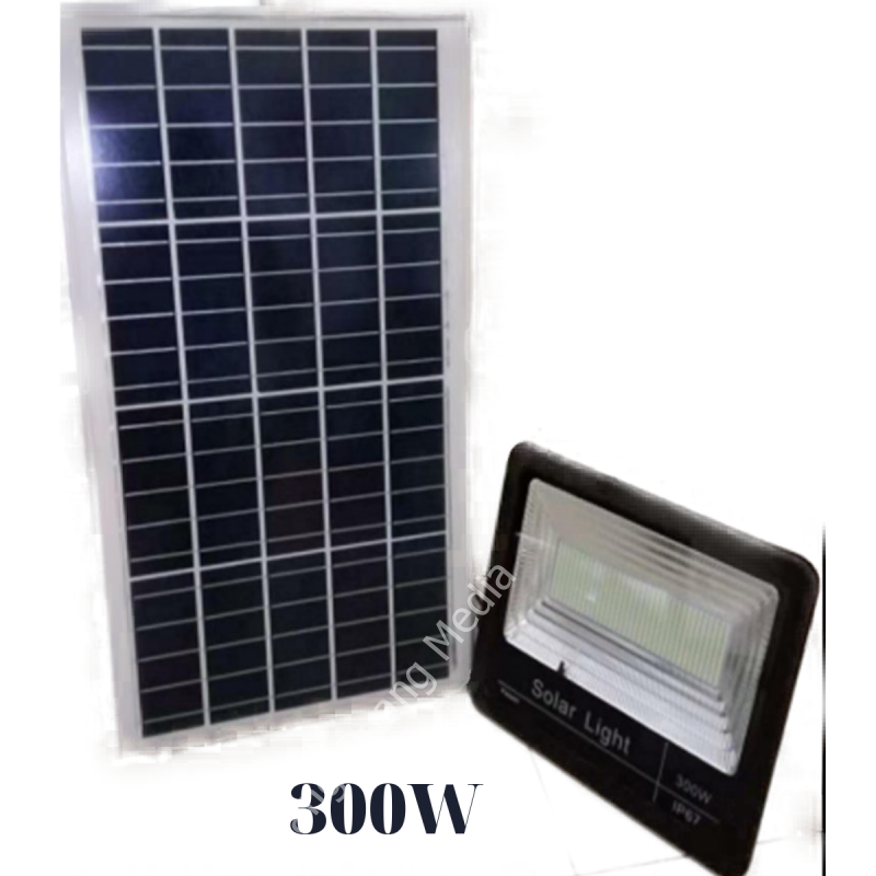 Đèn pha năng lượng mặt trời công suất - 300W